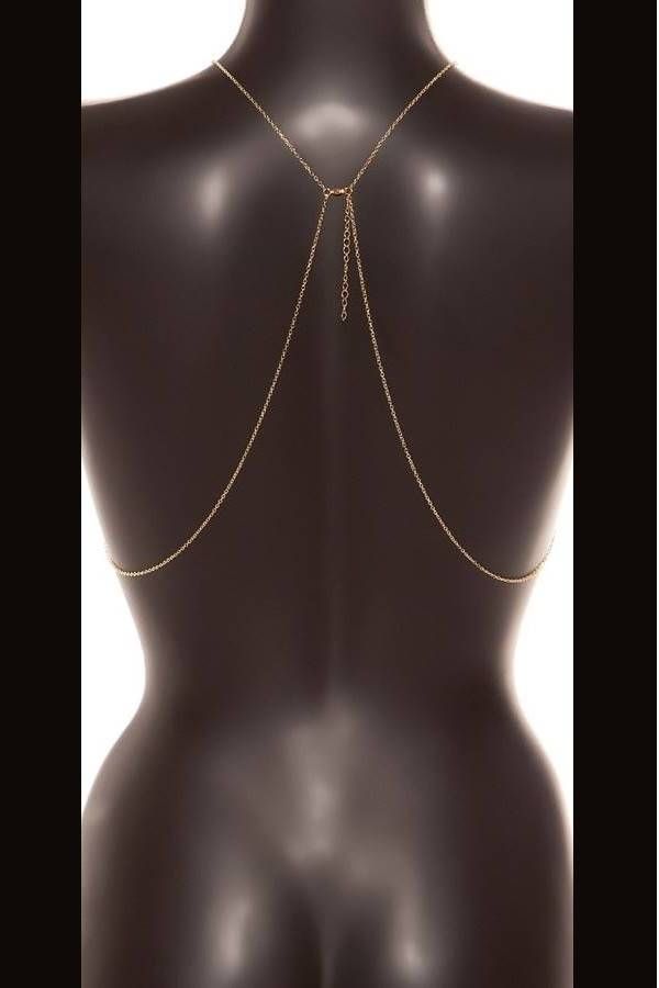 Chain Breast Neck Sexy Gold ISDC31000