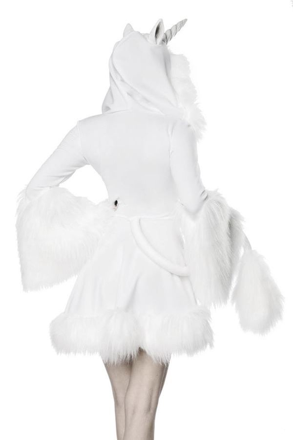 Carnival Costume Glamour Unicorn White
