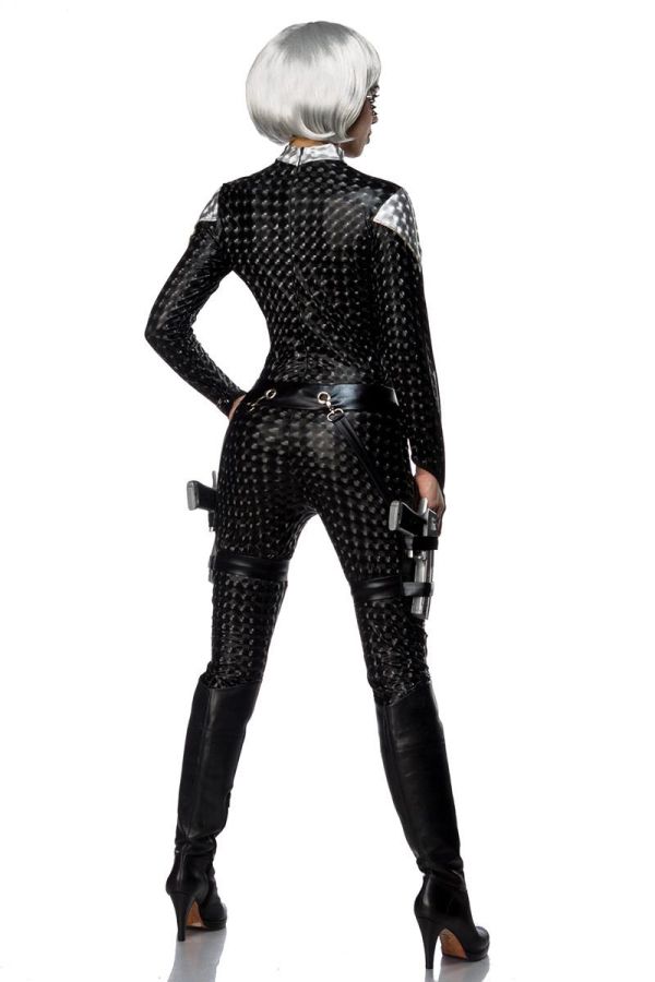 AT1680040 SPACE FIGHTER COSTUME BLACK