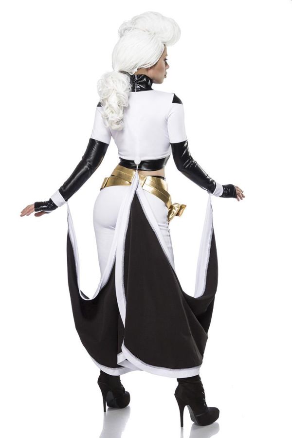 Costume Storm Heroine Black White