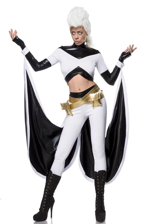 Costume Storm Heroine Black White