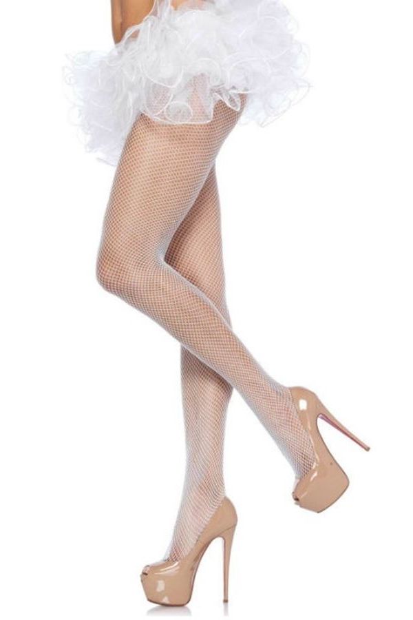 PANTYHOSE LEG AVENUE NET WHITE DRE210568