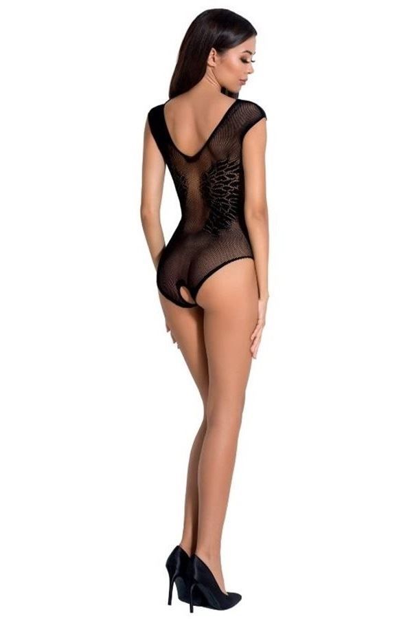 BODY LINGERIE SEXY OPEN CROTH BLACK DRED222318