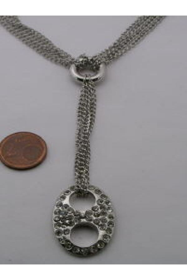 womens impressing collier silver