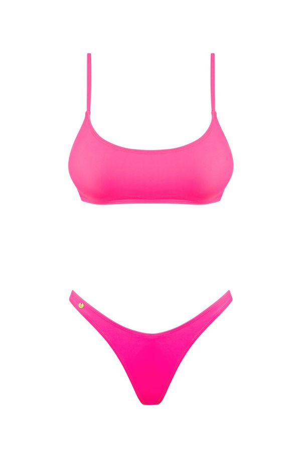 Bikini Swimsuit Sport Thong Sexy Pink SPAOB20471