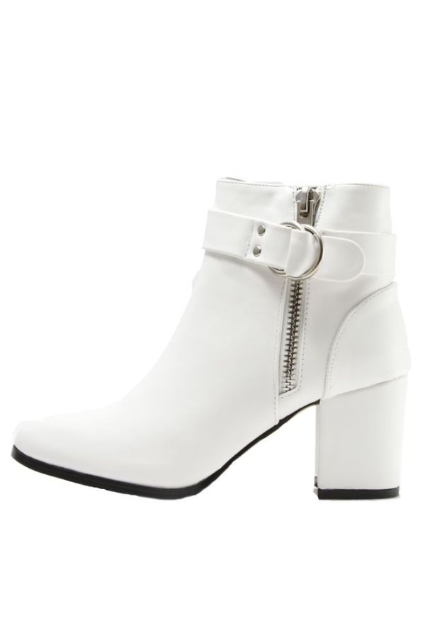 ANKLE BOOT ROCK WHITE PARS96012