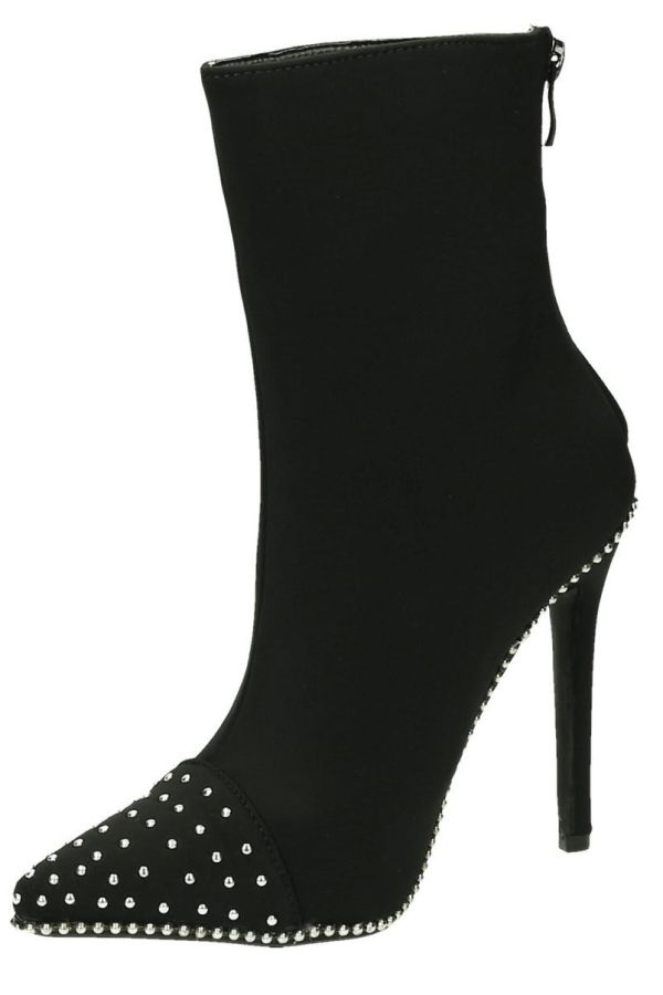 ANKLE BOOT POINTED BLACK PARS6220