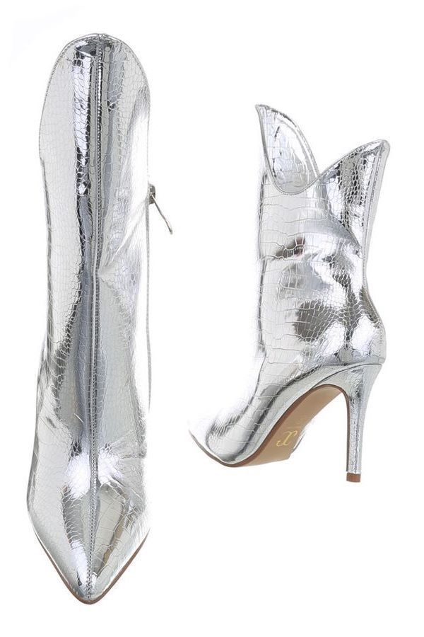 Ankle Boots Formal Exclusive Silver