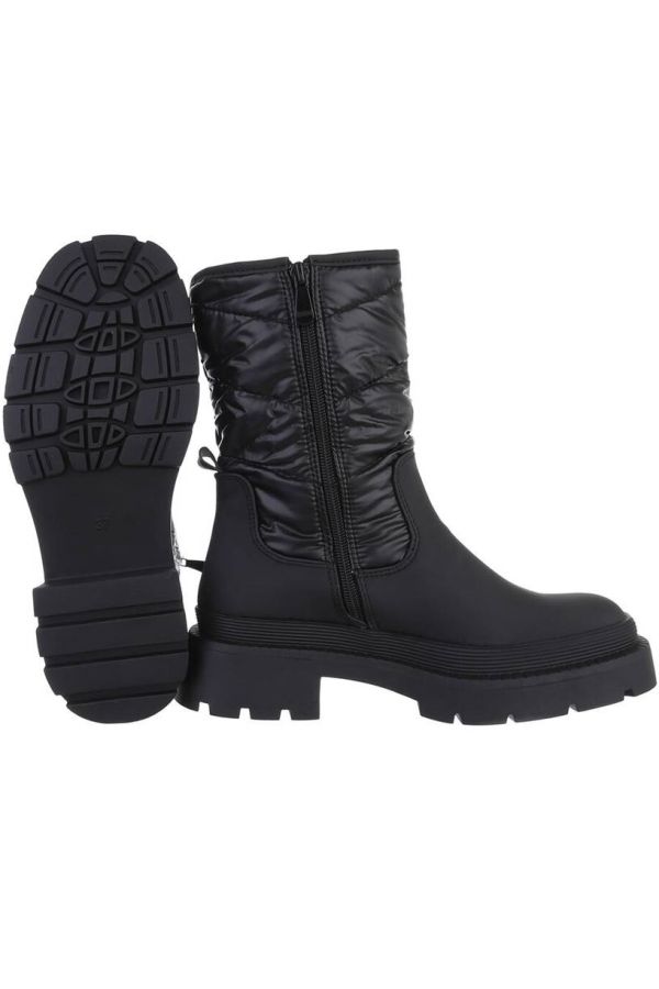 Ankle Boots Fur Inner Snow Black FSW541031