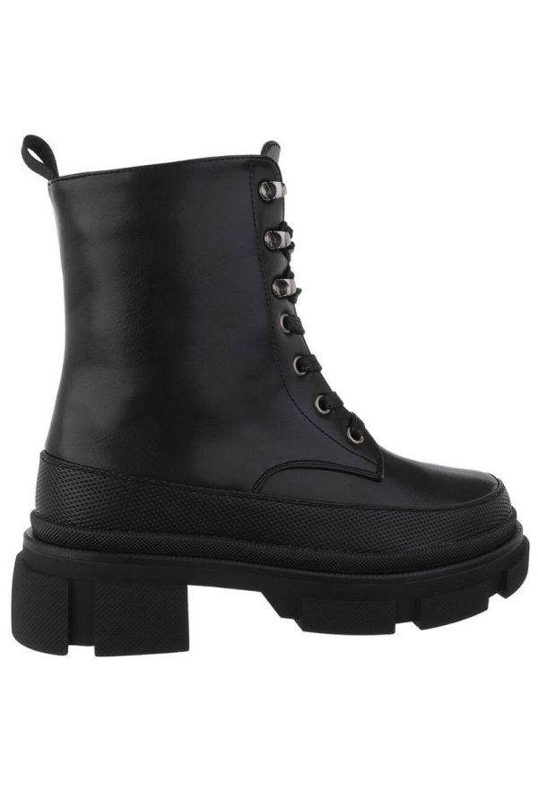 ANKLE BOOTS DOUBLE TRACTOR SOLE BLACK FSW239361