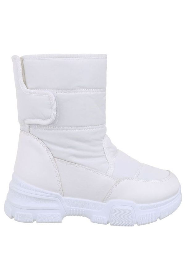 ankle boots snow fur inside white.