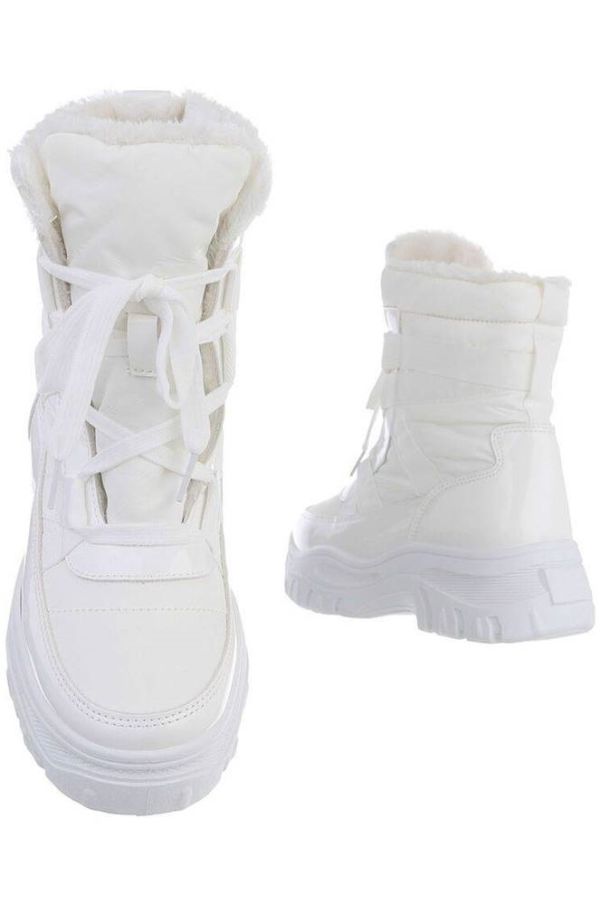Ankle Boots Snow Fur Inner White FSWT24011