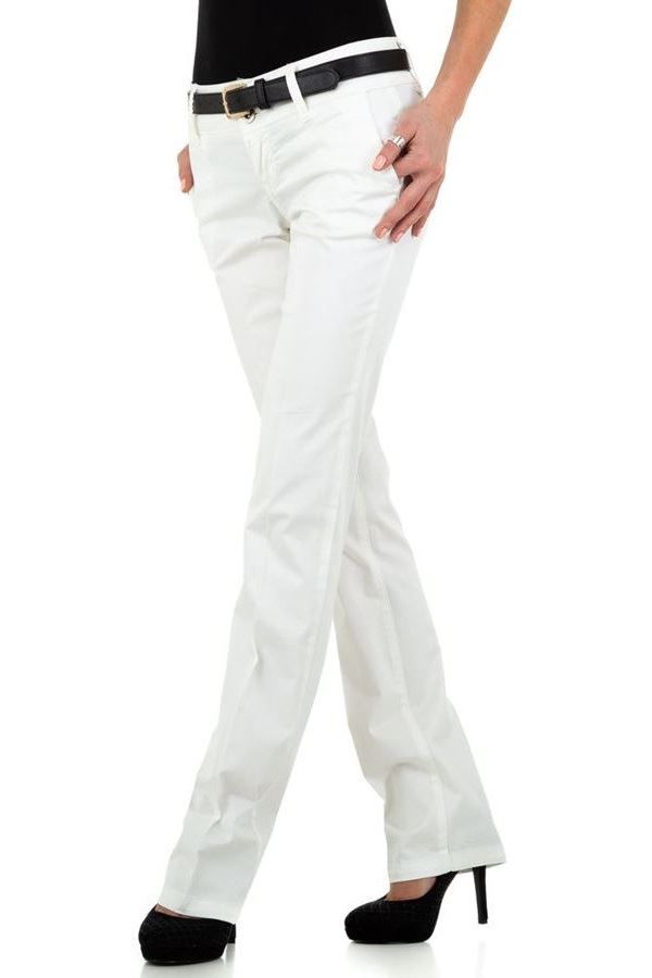Παντελόνι Chino Πλαϊνές Τσέπες Άσπρο FSWY484212