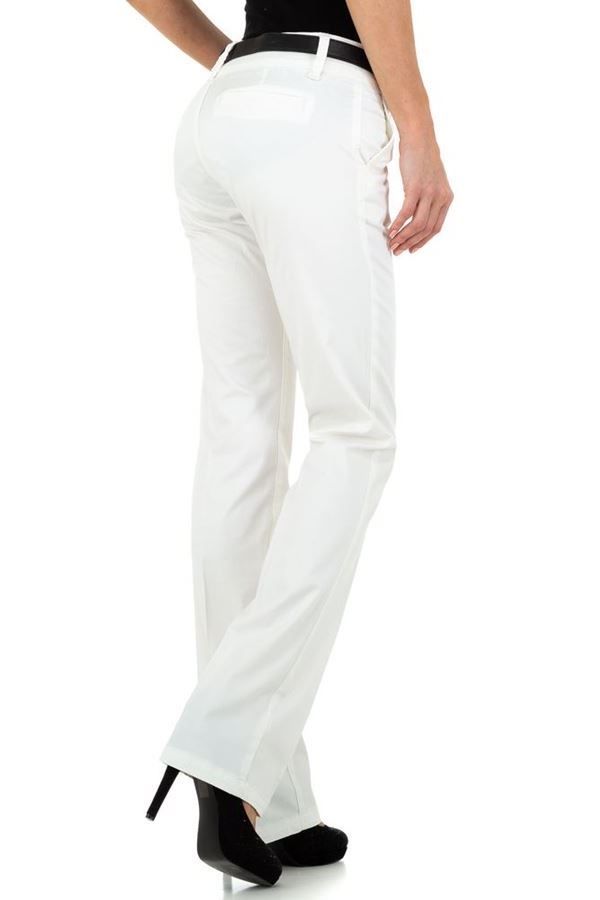 Παντελόνι Chino Πλαϊνές Τσέπες Άσπρο FSWY484212