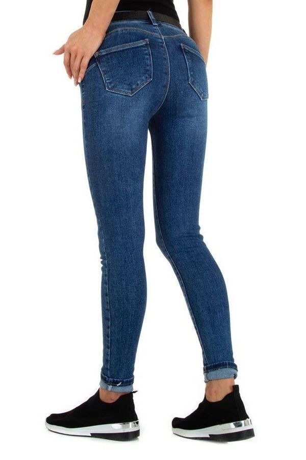 Jean Pants Skinny Belt Blue FSW63716