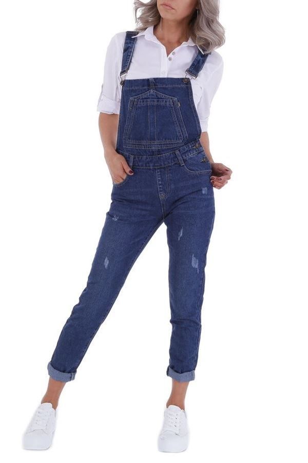 Dungaress Jeans Baggy Blue FSW7191